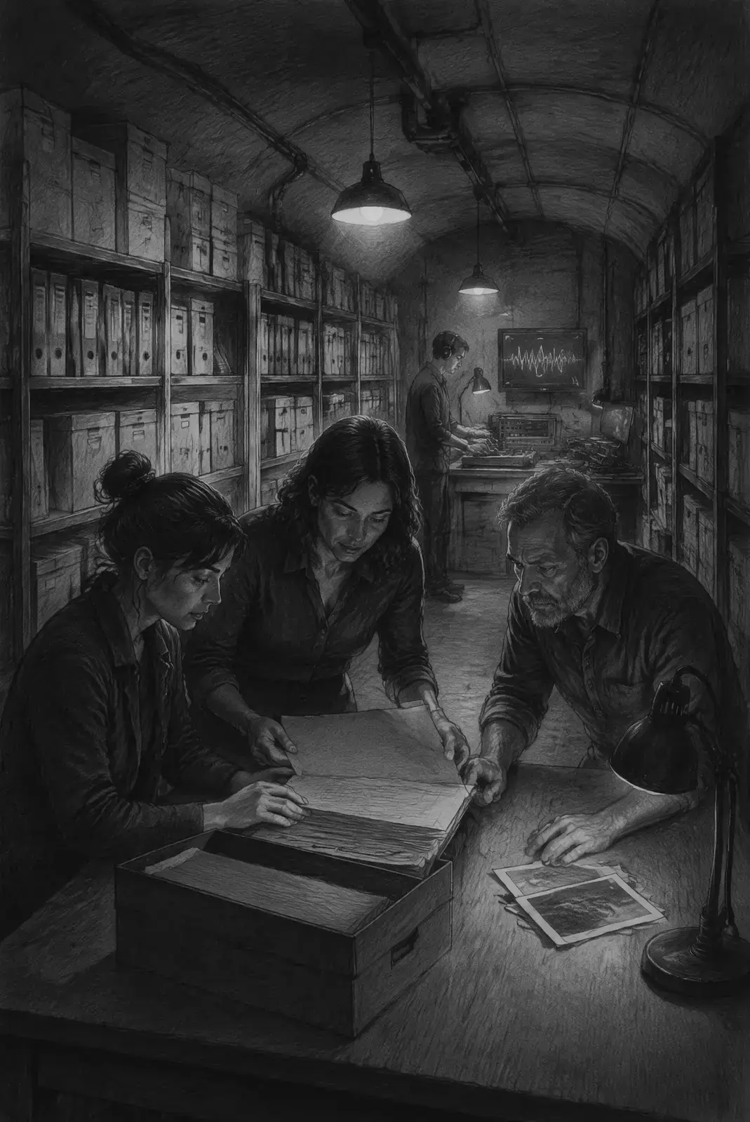 Lámina de grafito para Capítulo 2 · Las grietas del caso Vega